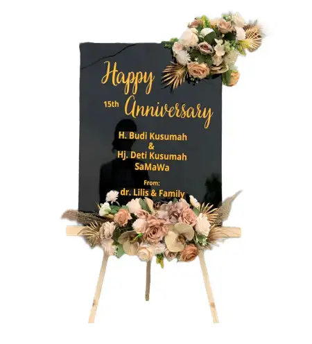 Papan Bunga Akrilik Karangkajen