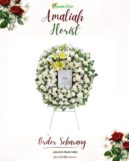 Krans Bunga Duka Karangkajen